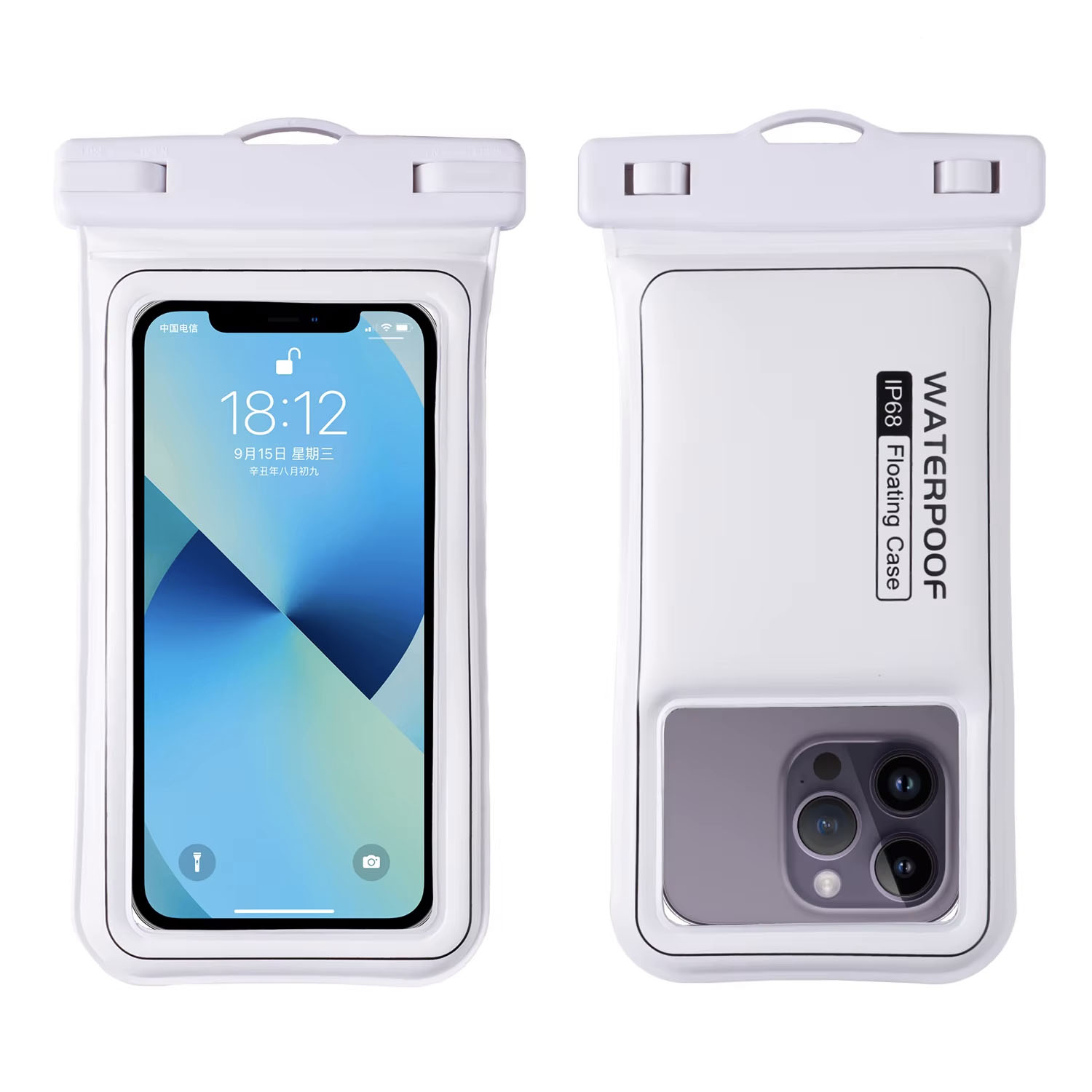 Sponge Floating Mobile Phone Bag Large Medium Small Waterproof Proof Phone Pouch Swimming Drifting Mobile Phone Bag